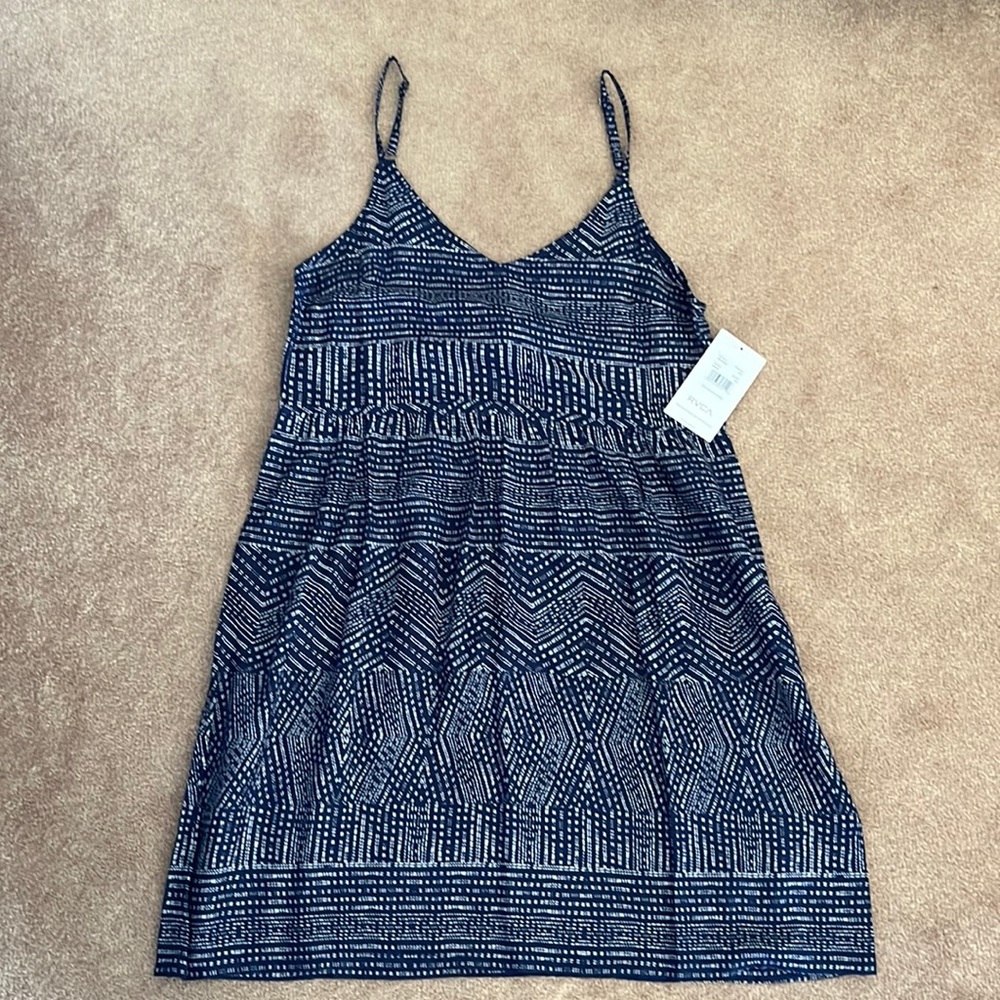 Brand new navy blue mini dress!